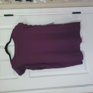 Torrid Purple Short Sleeve Top